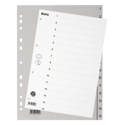 BIELLA    Register PP grau            A4