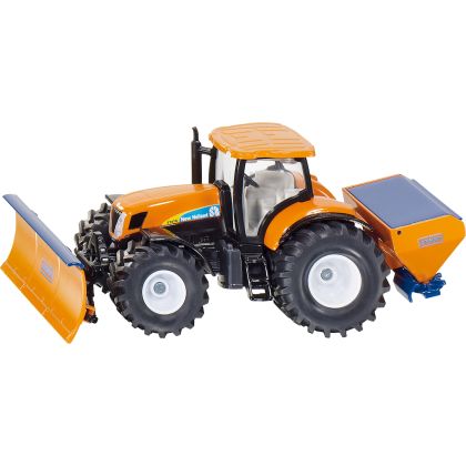 Traktor mit Räumschild und