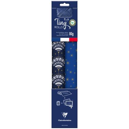 CLAIREFON Tiny Rolls Set       blau/gold