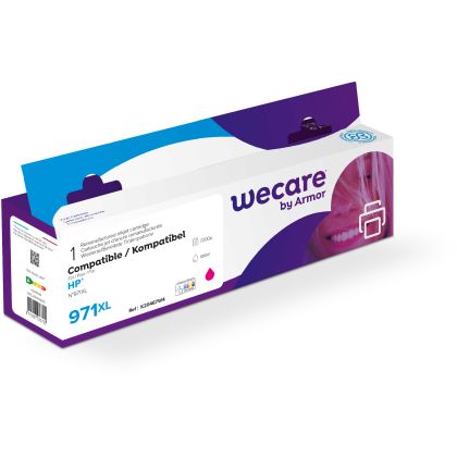 WECARE    Tinte 971XL rebuilt    magenta