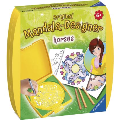 Mandala Designer Mini Pferde