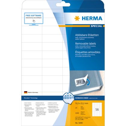 HERMA     Etiketten SPECIAL  52.5x21.2mm