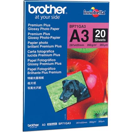 BROTHER   Photo Paper glossy 260g     A3