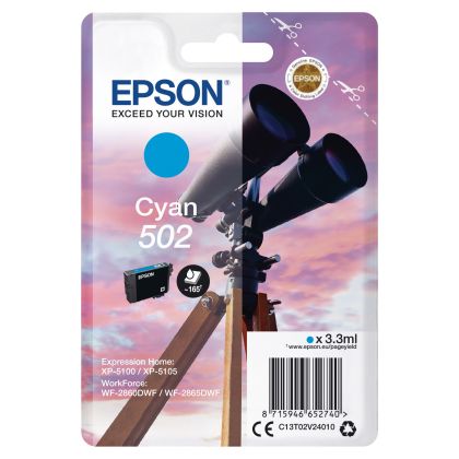 EPSON     Tintenpatrone 502         cyan