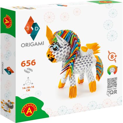 ORIGAMI 3D Einhorn