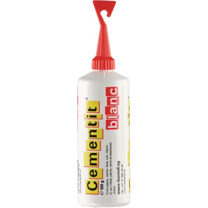 CEMENTIT  Weissleim, mit Spachtel