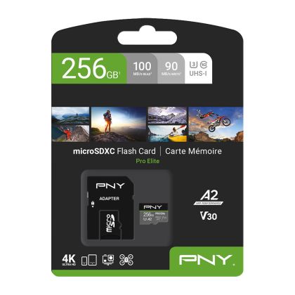 PNY       micro-SDXC Pro Elite     256GB