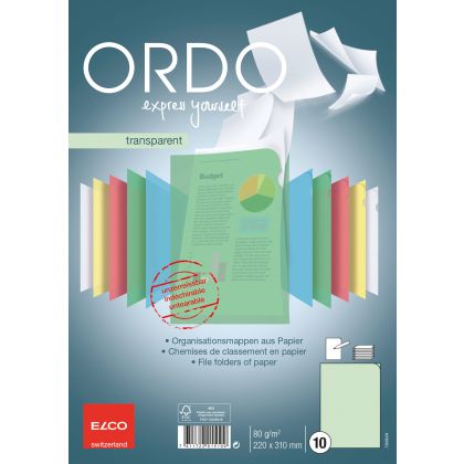 ELCO      Sichthülle Ordo             A4
