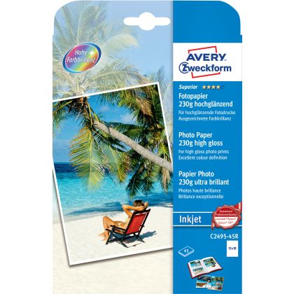 AVERY ZW. InkJet Fotopapier      13x18cm