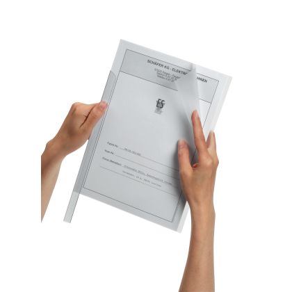 DURABLE   Klemmschienenhüllen         A4