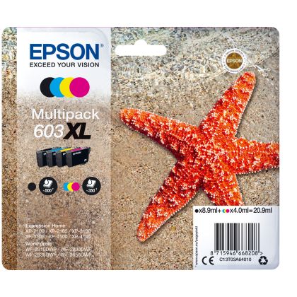 EPSON     Multipack Tinte 603XL    CMYBK