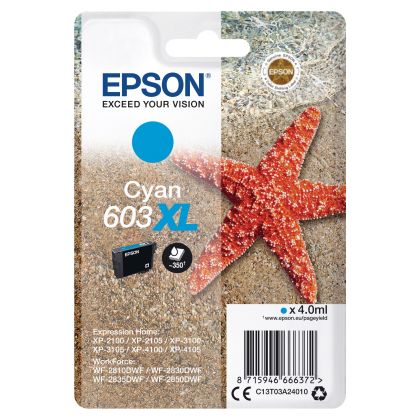 EPSON     Tintenpatrone 603XL       cyan