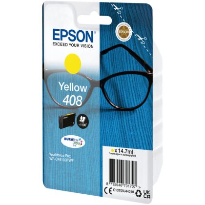 EPSON     Tintenpatrone 408       yellow