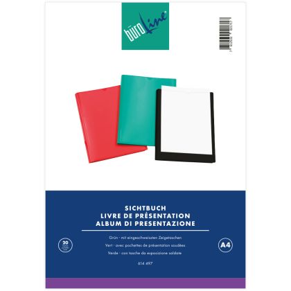 BÜROLINE  Sichtbuch                   A4