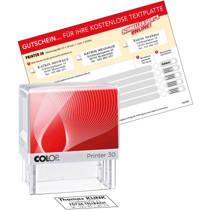 COLOP     Mehrtextstempel