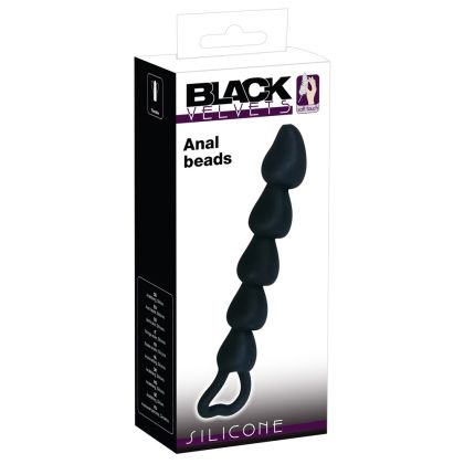 Black Velvet Hearts Kugelstran