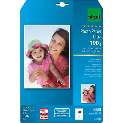 SIGEL     InkJet Fotopapier           A4