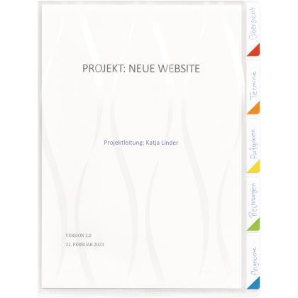 KOLMA     Sichthüllen-Register        A4