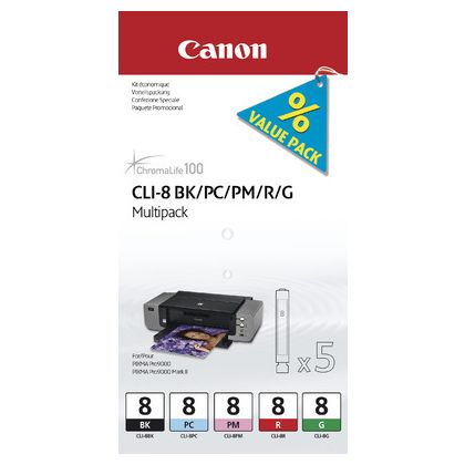 CANON     Multipack Tinte   BK/PC/PM/R/G