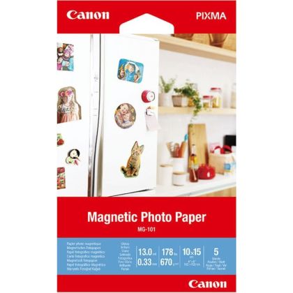 CANON     Magnetic Photo Paper   10x15cm