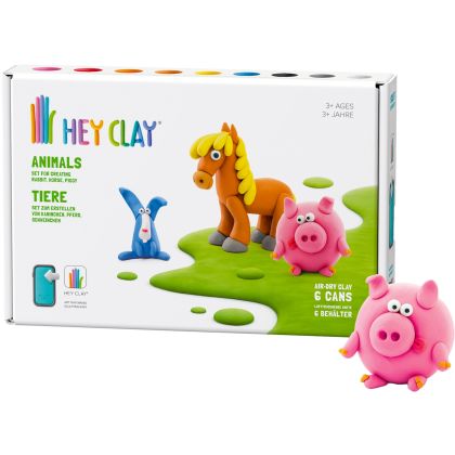 Hey Clay Tiere 6 Dosen, d/e