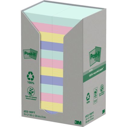 POST-IT   Haftnotizen Recycling  51x38mm