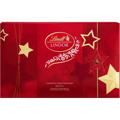 LINDT     Lindor Kugeln Stern Geschenk