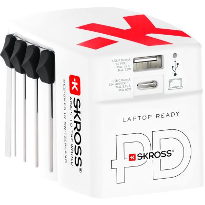 SKROSS    World Travel Adapter AC65PD