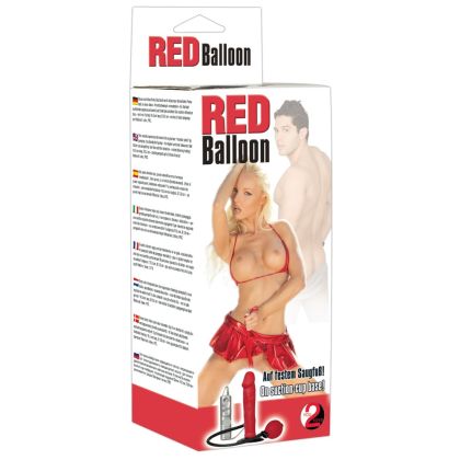 Red Balloon Dildo z.aufpumpen