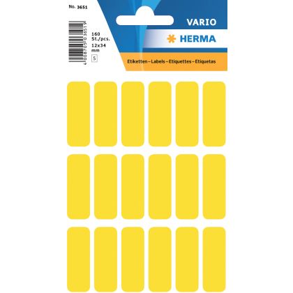 HERMA     Haftetiketten          12x34mm