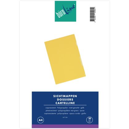 BÜROLINE  Sichtmappen PP              A4
