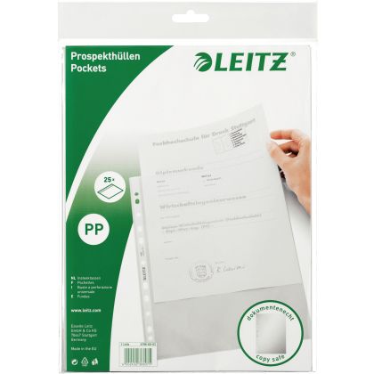 LEITZ     Prospekthülle PP            A4