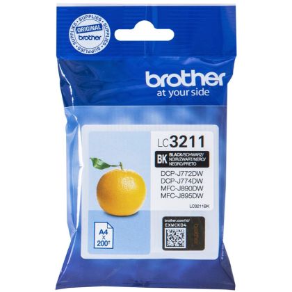 BROTHER   Tintenpatrone          schwarz