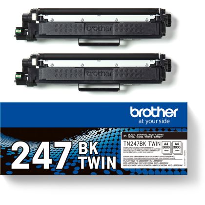BROTHER   Toner HY Twin Pack     schwarz
