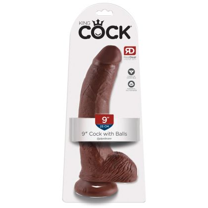 KC 9 Cock with Balls Brown