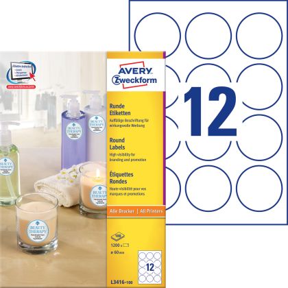 AVERY ZW. Etiketten              A4/60mm