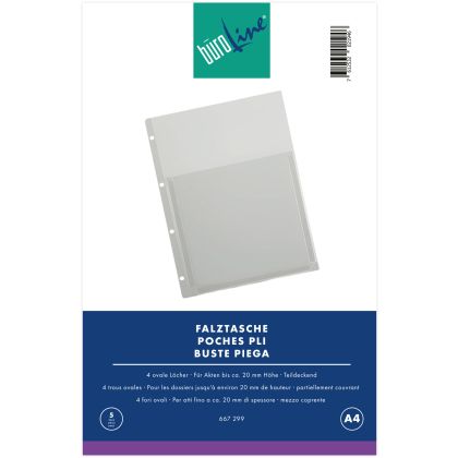 BÜROLINE  Falztaschen                 A4