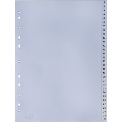 HWB       Kunststoff-Register       1-31