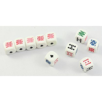Pokerwürfel 5 Stück
