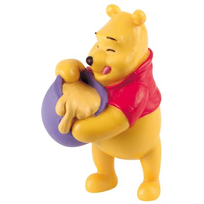 Pooh stehend mit Honigtopf