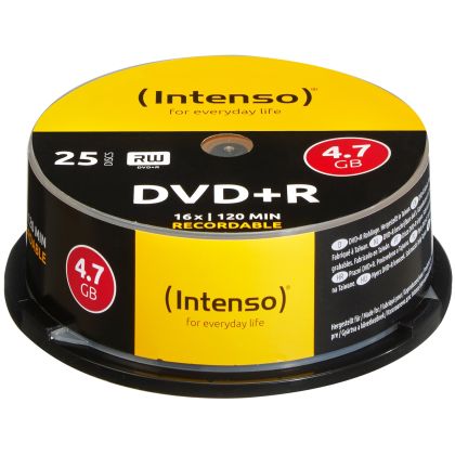 INTENSO   DVD+R Cake Box           4.7GB