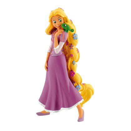 Rapunzel mit Blumen