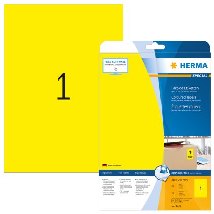 HERMA     Etiketten Special           A4