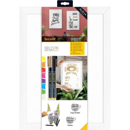 SECURIT   Kreidetafel WOODY