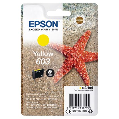 EPSON     Tintenpatrone 603       yellow