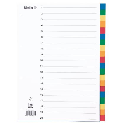 BIELLA    Register PP farbig          A4