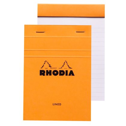 RHODIA    Notizblock orange           A6