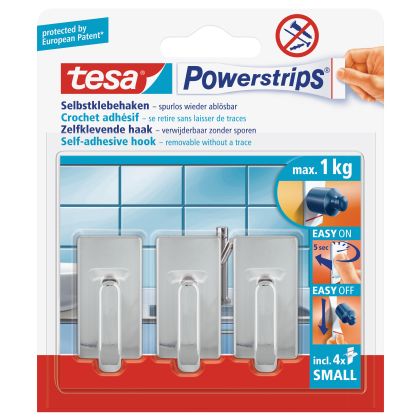 TESA      Powerstrips Haken            S