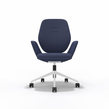 Bürostuhl Muuna 3101.15, Dunkelblau Weiss