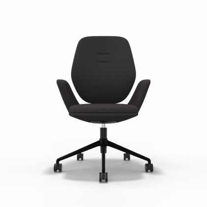 Bürostuhl Muuna 3101.15, Schwarz Weiss